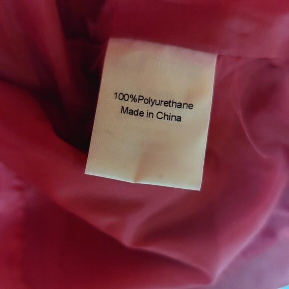 *BN* Long Red Trench Coat - Size XL - Picture 6 of 8